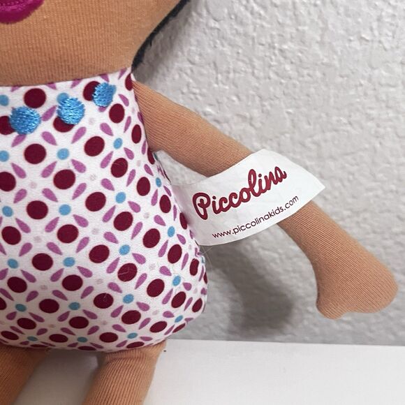 Piccolina Trailblazer Frida Kahlo Artist Plush Doll - MISSING CLOTHES - Picture 5 of 12